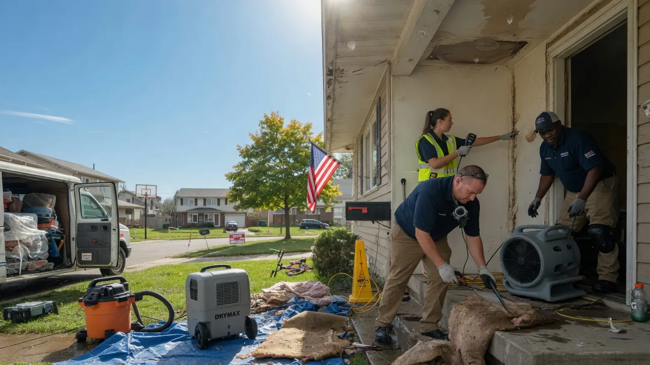 Water Damage Restoration in Beloit, KS near me